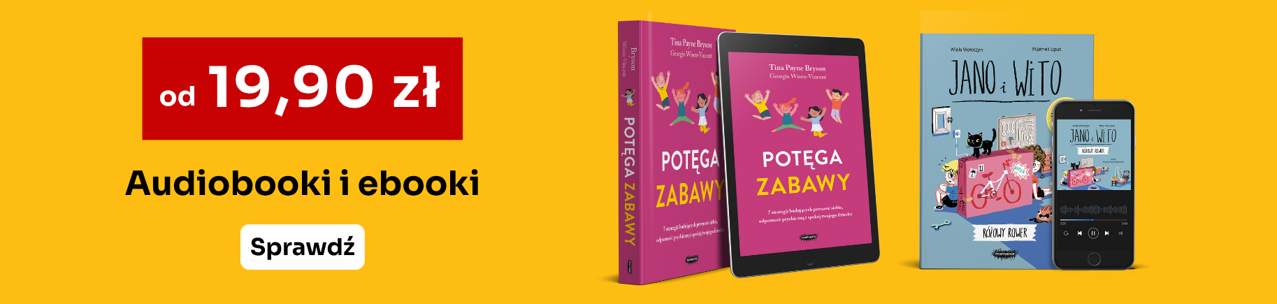 Audiobooki i ebooki promocja