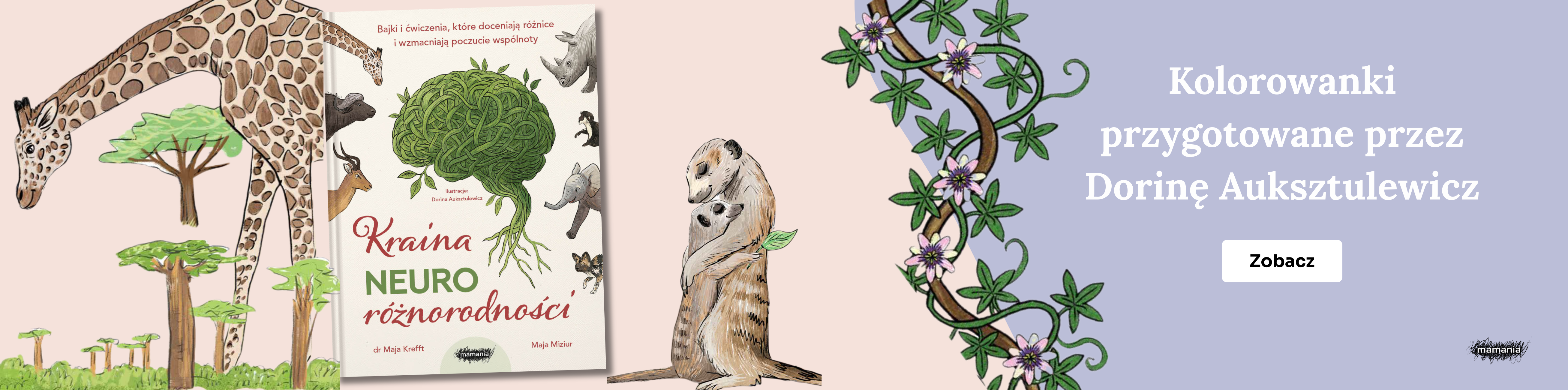 Zapowiedź. Kraina neuroróżnorodności. Bajki i ćwiczenia, które doceniają różnice i wzmacniają poczucie wspólnoty Materialy_warsztatowe_na_strone_banery