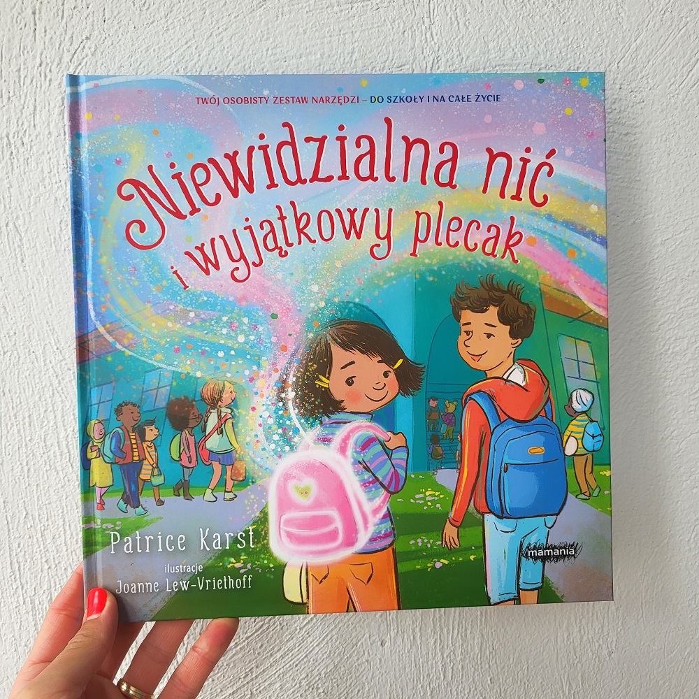 niewidzialna nić i wyjątkowy plecak okładka