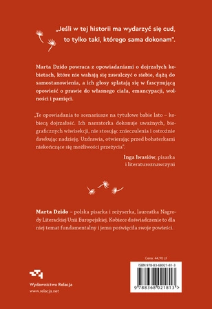 Z AUTOGRAFEM Babie lato. Marta Dzido