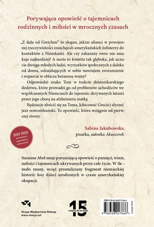 Z dala od Gretchen. Historia miłości, która nie miała prawa się wydarzyć. Susanne Abel