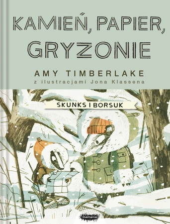 Zapowiedź. Skunks i Borsuk 3. Kamień, papier, gryzonie. Amy Timberlake