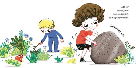 Z AUTOGRAFEM Jano i Wito. W trawie. Wiola Wołoszyn