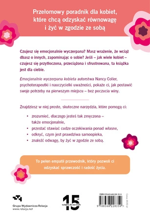 Emocjonalnie wyczerpana kobieta. Nancy Colier