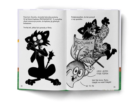 Zły Kocurek. Narysowany, aby psocić. Nick Bruel