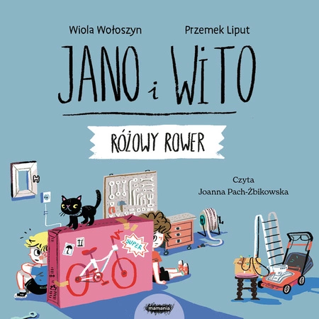 AUDIOBOOK Jano i Wito uczą mówić R. Różowy rower