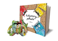 Kolorowy potwór. Książka Pop-up z maskotką