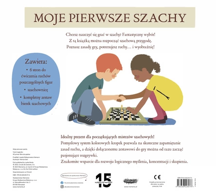 Zapowiedź. Moje pierwsze szachy. Kompletny zestaw do gry i nauki