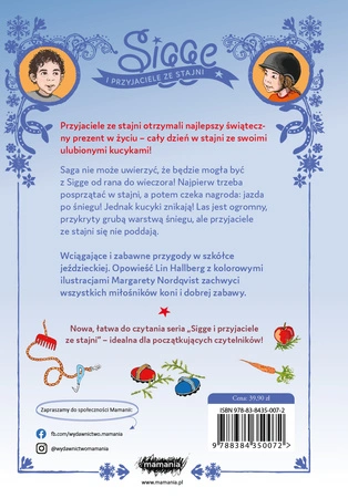 Sigge i przyjaciele ze stajni. Zimowe przygody. Lin Hallberg