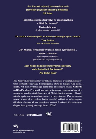 OUTLET Osobliwość coraz bliżej. Kiedy połączymy się z AI. Ray Kurzweil