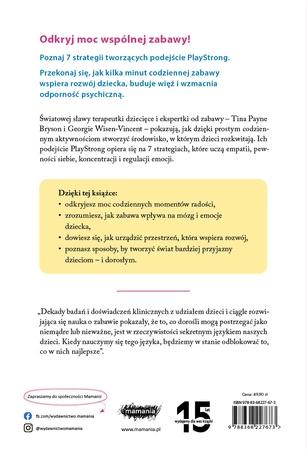 EBOOK Potęga zabawy. 7 strategii budujących pewność siebie, odporność psychiczną i spokój twojego dziecka