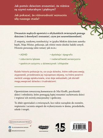 Zapowiedź. Kraina neuroróżnorodności. Bajki i ćwiczenia, które doceniają różnice i wzmacniają poczucie wspólnoty