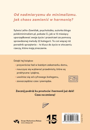 EBOOK: Polski minimalizm. Sprzątamy swoją przestrzeń metodą 22 kategorie przez 12 miesięcy
