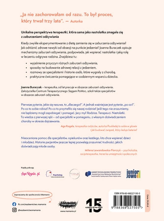 EBOOK Zaburzenia odżywiania. Dlaczego i po co się pojawiają oraz jak możemy pomóc. Joanna Buraczek